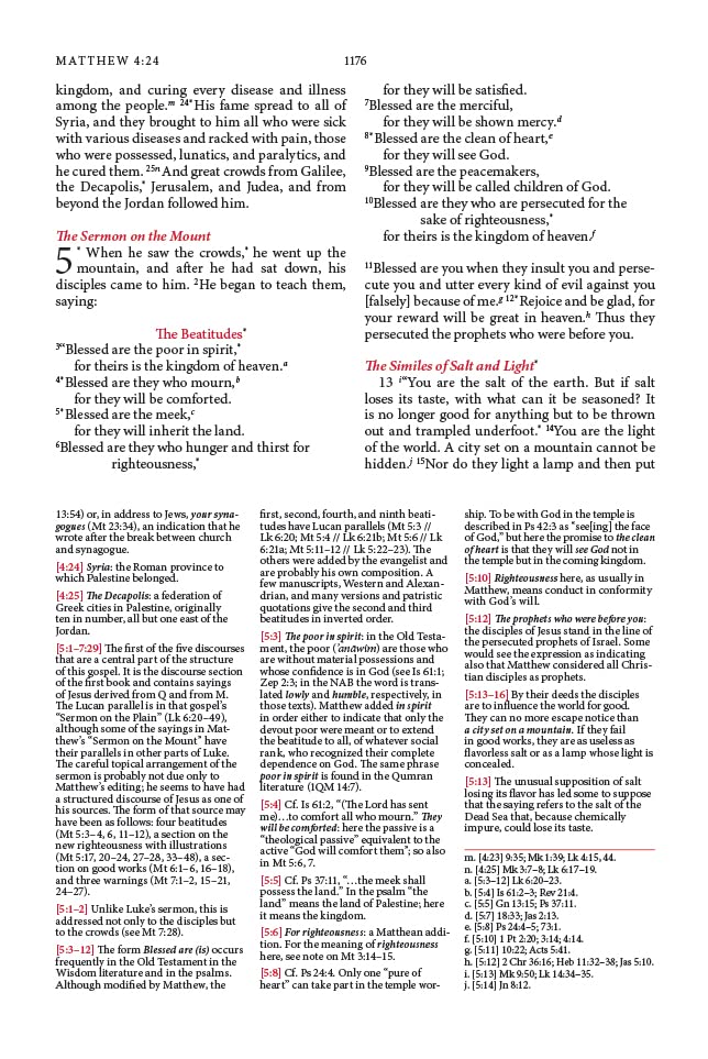 The New American Bible: The Leading Catholic Resource for Understanding Holy Scripture The New American Bible: The Leading Catholic Resource for Understanding Holy Scripture Hardcover Kindle Paperback