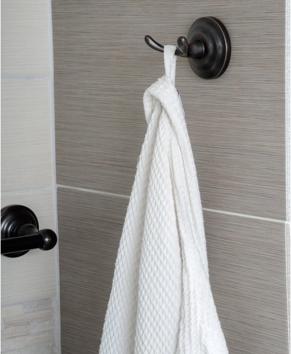 Basics Traditional Bathroom Towel and Robe Hook - - 