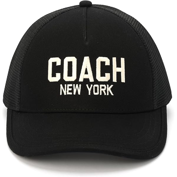 COACH Embroidered Baseball HAT Black at Amazon Women display picture 3