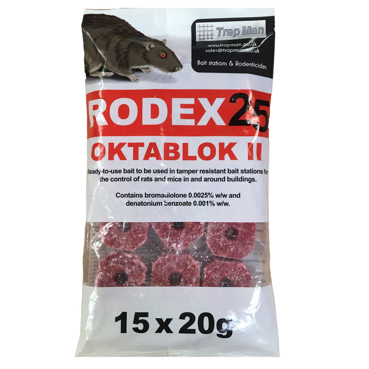 Trapman Ockta Block Rat Mouse Rodenticide Rat Poison Effective Rat Mouse Poison Rodex 4 X 300g Pack Buy Online In Cambodia At Desertcart desertcart
