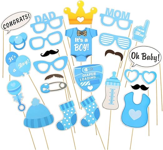 baby shower props boy
