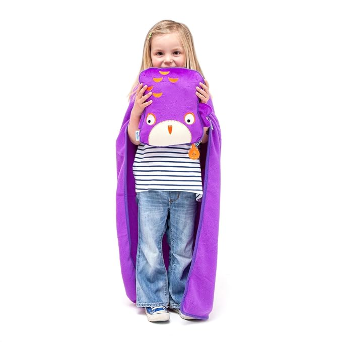 Ollie The Owl Trunki Snoozihedz Travel Pillow And Blanket 0127