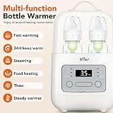 Bar Bear Bottle Warmer Double Sterilizer with LCD Temp Control view 2