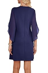 RUMIA Church Dresses for Women 2025 Flutter Sleeve