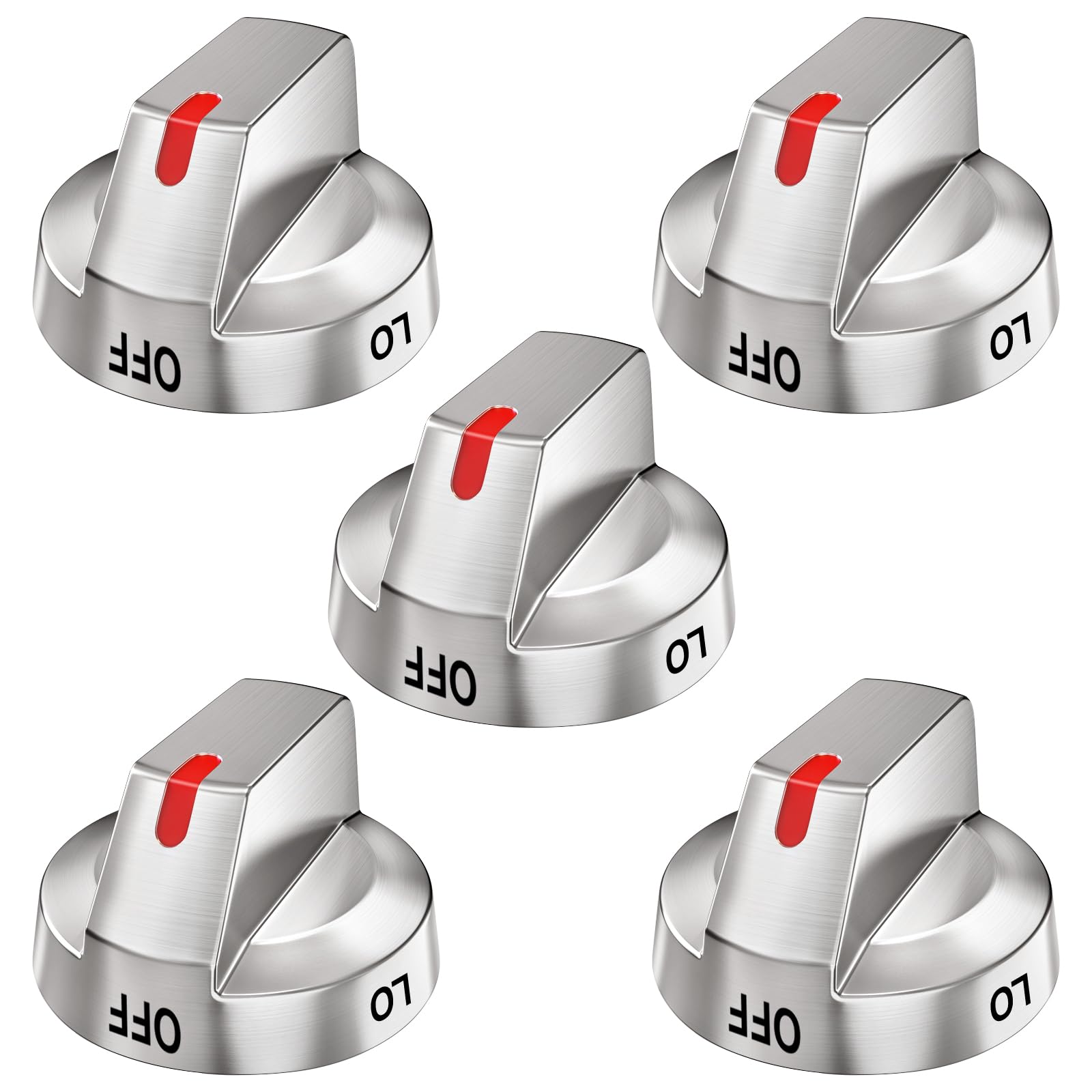 Photo 1 of *INCOMPLETE** S-Union DG64-00473A Stove Knobs Compatible with Samsung Stove Knob Replacement,for Samsung Gas Range Oven Knobs Parts NX58H5600SS NX58H5650WS NX58J7750SS NX58F5700WS Burner Control Dial Perilla, 4pcs