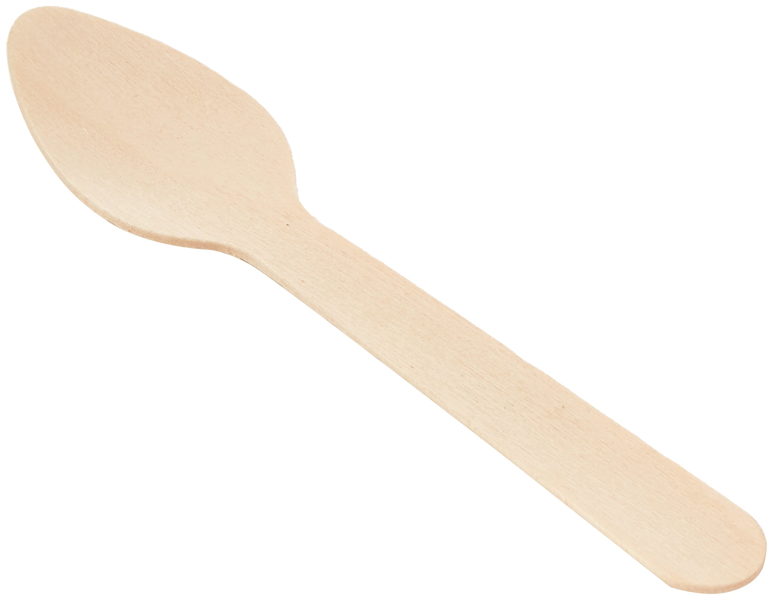Stalwart CD905 Wooden Cutlery Teaspoon, 110 mm (Pack of 100)