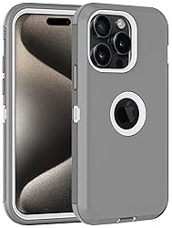 for iPhone 15 Pro Max Case, with Built in Screen