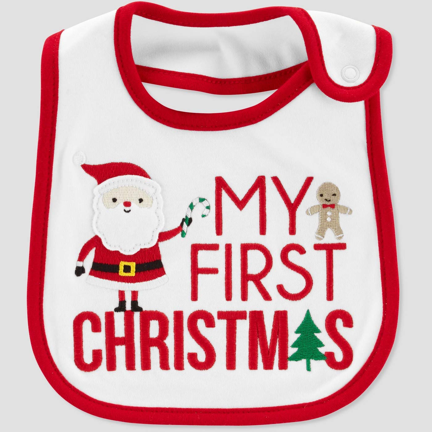 my 1st christmas bib