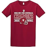 J2 Sport 2025 Indiana Big 10 Football Champions T-Shirt, Officially Licensed