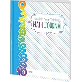 Really Good Stuff Explain Your Thinking Math Journals, Primary, 12 Journals | Ages 5+, Kindergarten+