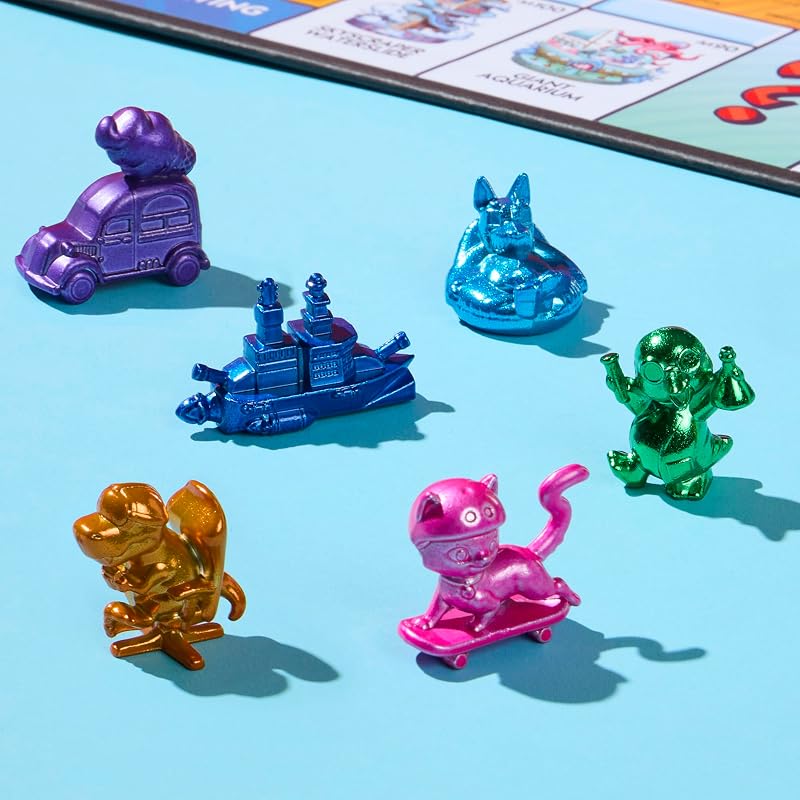 , Monopoly Banca Virtual, Juego Electrónico Familiar, App Gratuita, Fiestas con Familia y Amigos, Inversión y Estrategia, Juego de Mesa para Niños y Niñas de 8 Años o Más