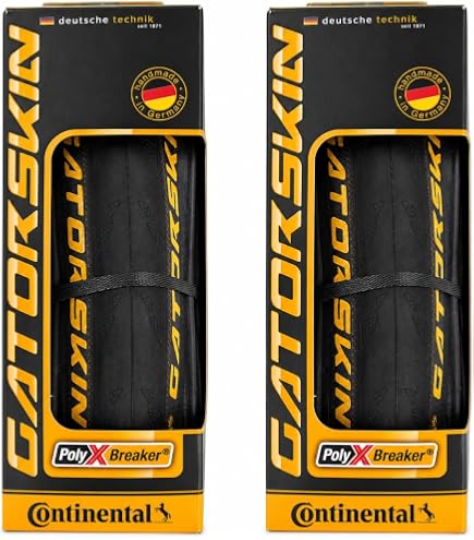 Amazon.com : Continental Gatorskin Black Edition Set of 2 (700x25