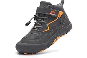 Kids Sneakers for Boys Girls Barefoot Shoes Wide Toe Box Sneaker Lightweight Anti-Slip Running Shoe Hiking Sneakers Toddler &
