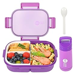 AGREON Bento Boxes with Removable Compartments for