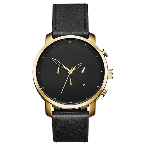 Black Mvmt Water Resistant MVMT Chrono Men's Japanese Quartz