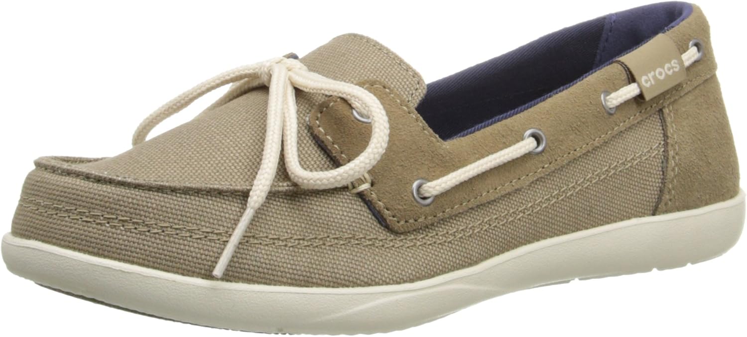 crocs boat shoes womens