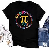 YZMI Womens Pi Day Shirt Funny National Pie Day Celebrate T-Shirt Teacher Shirts