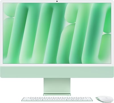 Apple iMac All-in-One with M4 Chip 24" Retina 24GB 512GB SSD Green