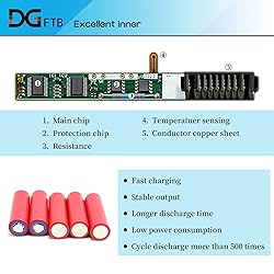 DGTECH A1820 Laptop Battery for MacBook Pro 15 inch