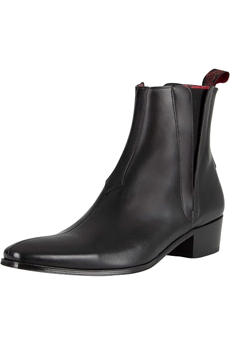 Jeffery West Mens's Suede Boots, Black, JA94, Size: 10 UK