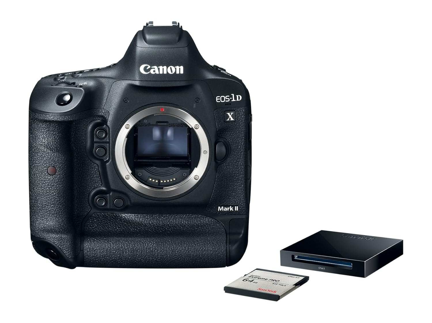 Amazon.com : Canon EOS-1D X Mark II Premium Kit with 64GB SanDisk CFast 2.0  Card and Reader/Writer : Camera & Photo