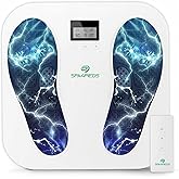 SPA4PIEDS Transcutaneous Electrical Nerve Stimulator, Foot Massager for Neuropathy, TENS EMS for Pain Relief, 10 Modes and 20 Levels with Remote Control, Relieve Cramps, Plantar Fasciitis, Gifts