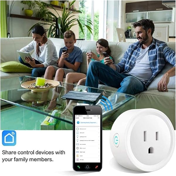 Actualizar Smart Plug 16A WiFi Socket Plug Works con Alexa Google Home Remote and Voice Control Outlets inalmbrico con funcin Temporizador no se requiere HUB 3 PACK Size US