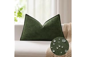 Kevin Textile 14x22 Inch Lumbar Pillow Cover 1 Pack Soft Boucle Textured Decorative Waterproof Rectangle Cushion Elegant Acce