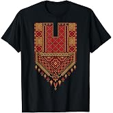 Palestine Women's Islam Folklore Palestinian Thobe Girls Dress T-Shirt