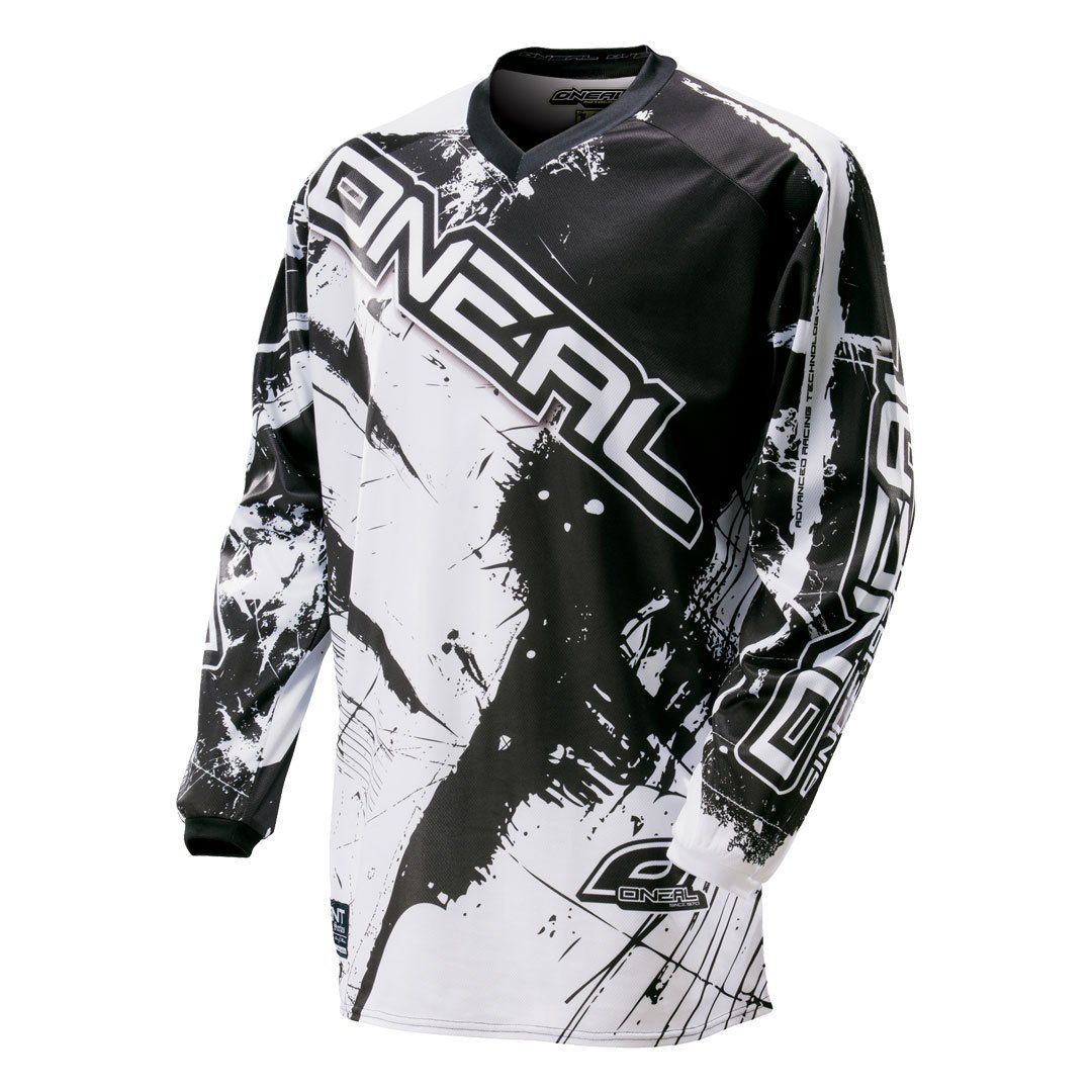 0024S-302 - Oneal Element 2016 Shocker Motocross Jersey S Black/White
