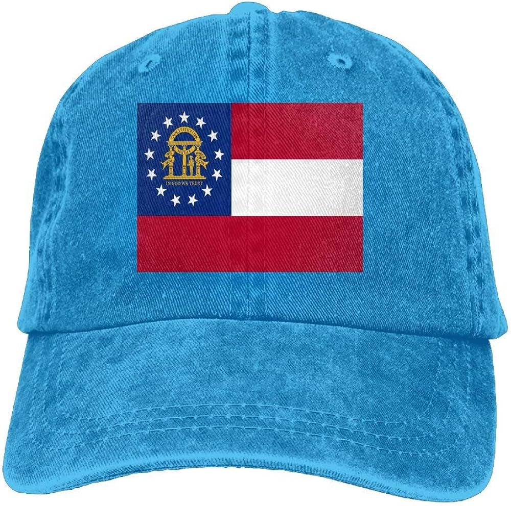 State Flag Unisex Adult Baseball Hat Sports Outdoor Cowboy Cap