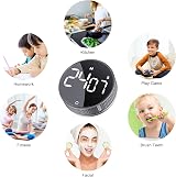 AVINIA Digital Kitchen Timer Large LED Display Magnetic Countdown Countup Timer view 6