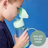 b.box Tritan Drink & Water Bottle 450ml Indigo Rose Easy Grip Leakproof view 6