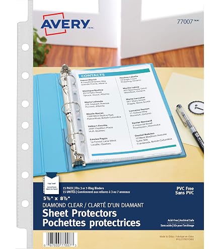 Half Letter Size Paper 8.5x5.5" - 3 Hole Punched, Bright White 24lb/90 GSM, 250 Sheets