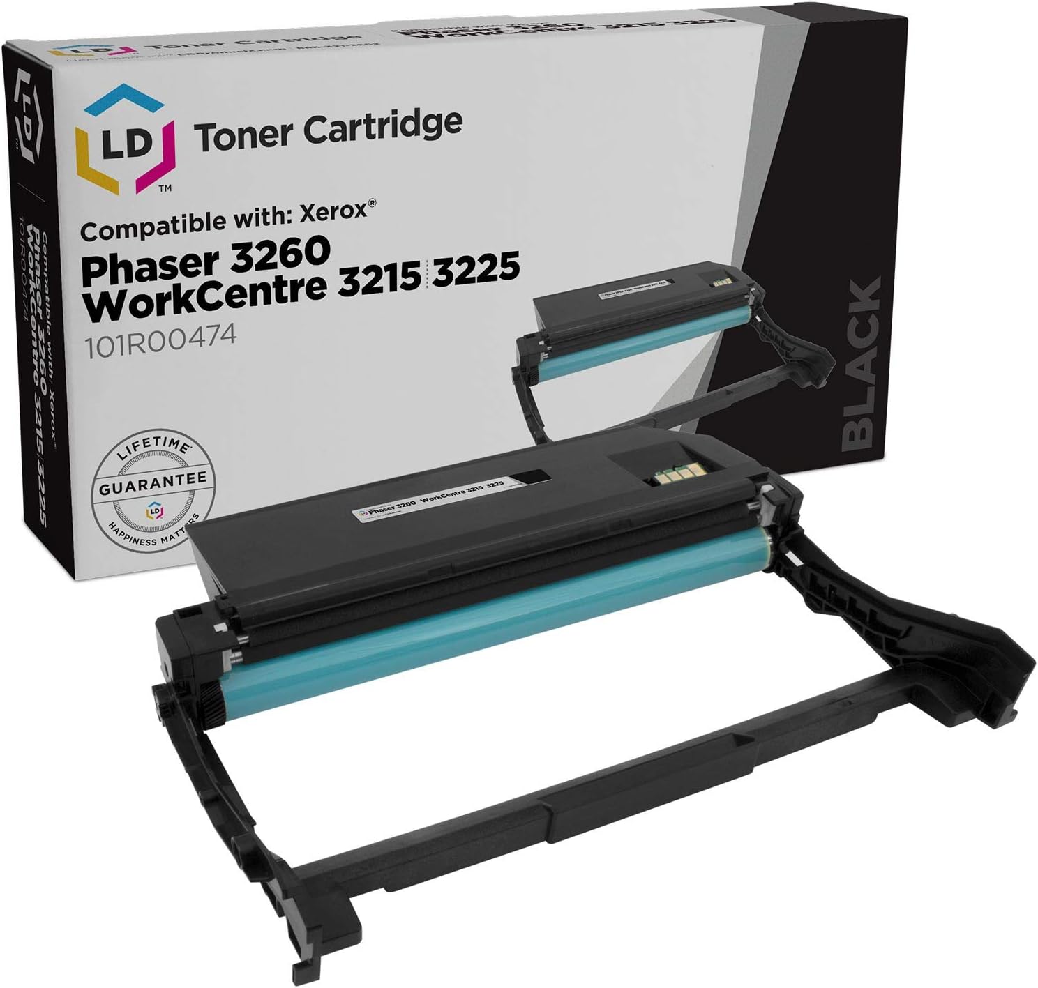 Amazon Com Ld Compatible Drum Unit Replacement For Xerox Phaser 3260 Workcentre 3200 Series 101r00474 Computers Accessories