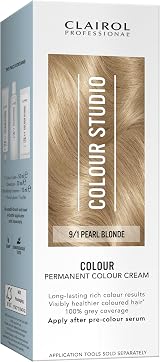 Clairol Colour Studio Permanent Colour Cream Pearl Blonde 9/1 50ML