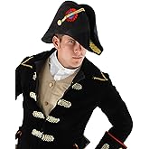 Admiral General Bicorn Napoleon Costume Hat for Adults