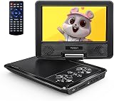 Yoton 9.5 Inch Portable DVD Player with 7.5 Inch Swivel Screen 6 Hours view 1
