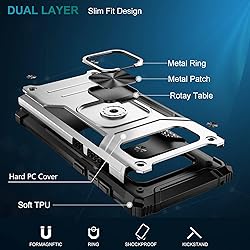 IKAZZ for Galaxy Note 9 Case,Dual Layer Soft