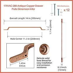 Goo-Ki 6 Pack 11.34"(288mm) c-c Kitchen Cabinet