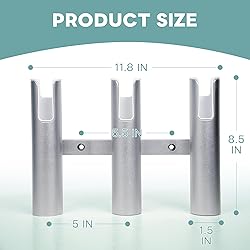 Xinkunmarine Aluminium Fishing Rod Holders for