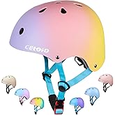 CELOID Kids Bike Helmet,Toddler Skateboard Helmets for Ages 2-3-5-8-14 Years Boys Girls,Adjustable Multi-Sport Bicycle Skateboarding Football Roller Skating Scooter Rollerblade Balance Bike Helmet