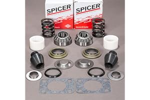 NATIONAL DRIVETRAIN KINGPIN REBUILD KIT - BEARING SEAL BUSHING SPRING & UPPER PIN - DANA 60 CHEVY GM
