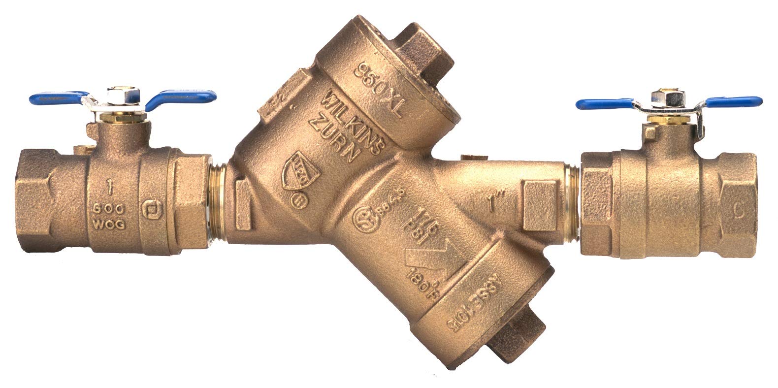 Photo 1 of Zurn 2-950XL Backflow Preventer, Gold