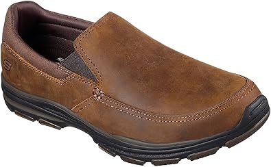 skechers memory foam marron