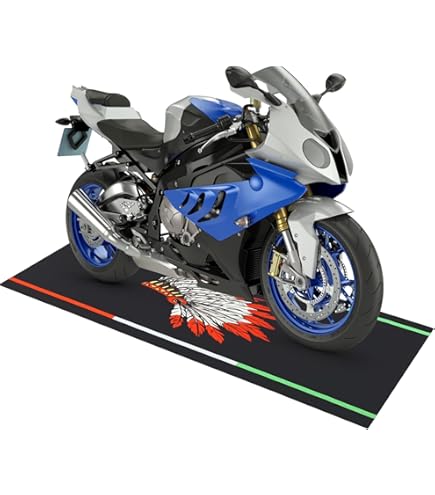 Boho Farmhouse Napkin Holders Ninja ZX-6R Motorcycle Parking Mat