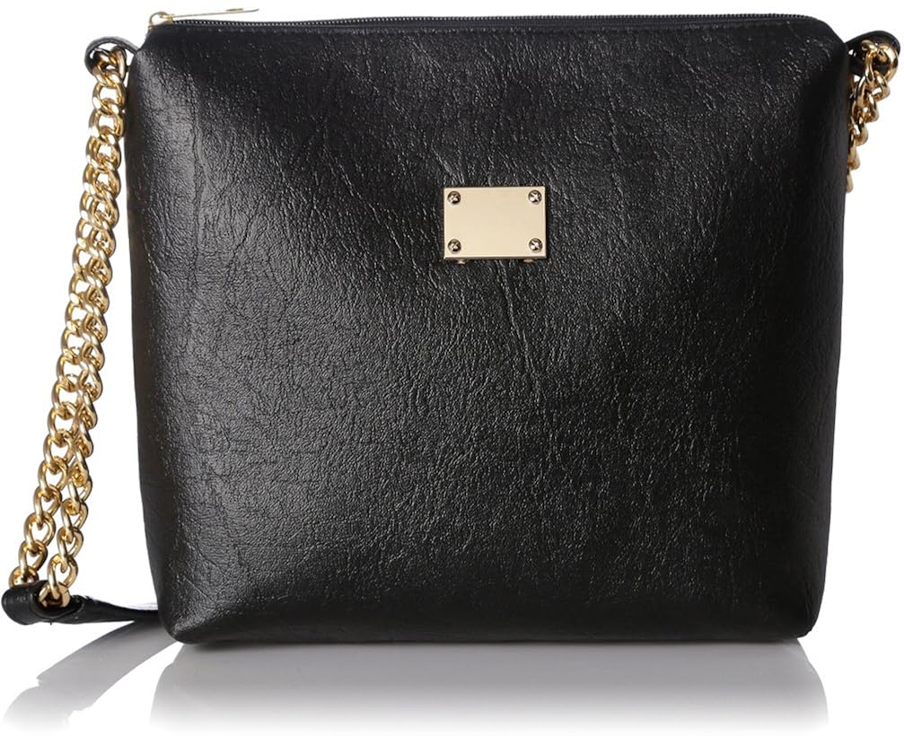 utsukushii women's sling bag (black) (bg556a)