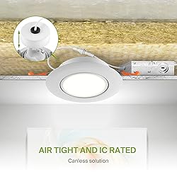 ASD 12 Pack 6 Inch Gimbal LED Recessed Lighting