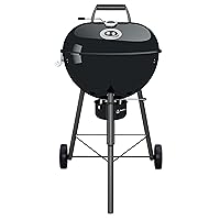  Outdoorchef Chelsea 570 C Kugelgrill XL schwarz Balkon Garten Camping ✔ Rollen ✔ Deckel ✔ rund ✔ rollbar ✔ stehend grillen ✔ Grillen mit Holzkohle ✔ mit Rädern 
