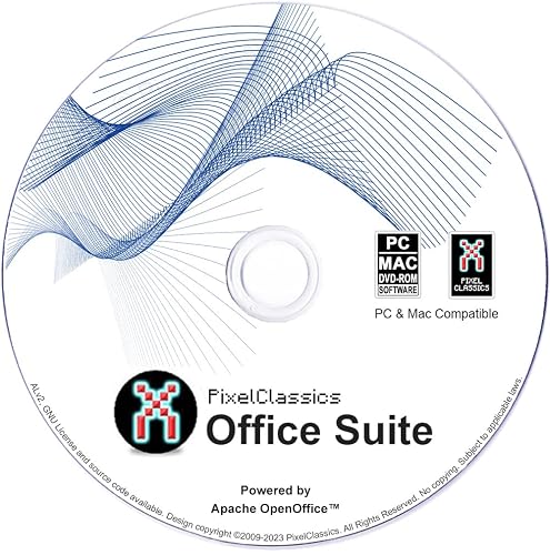 Office Suite 2026 on CD DVD Disc | MS Office Compatible – Create, Open & Edit All Word, Excel & PowerPoint Files | One Time Purchase & Free Updates | 1500 Fonts + 1000 Clipart | Windows 11 10 PC & Mac